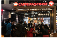 高端咖啡CAFFE PASCUCCI亮相中国特许加盟展