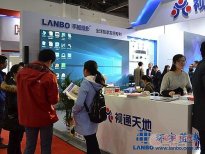 北教展 LANBO蓝博＂平板投影＂吸睛无数